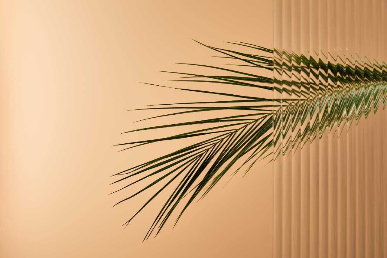Reeded Glass